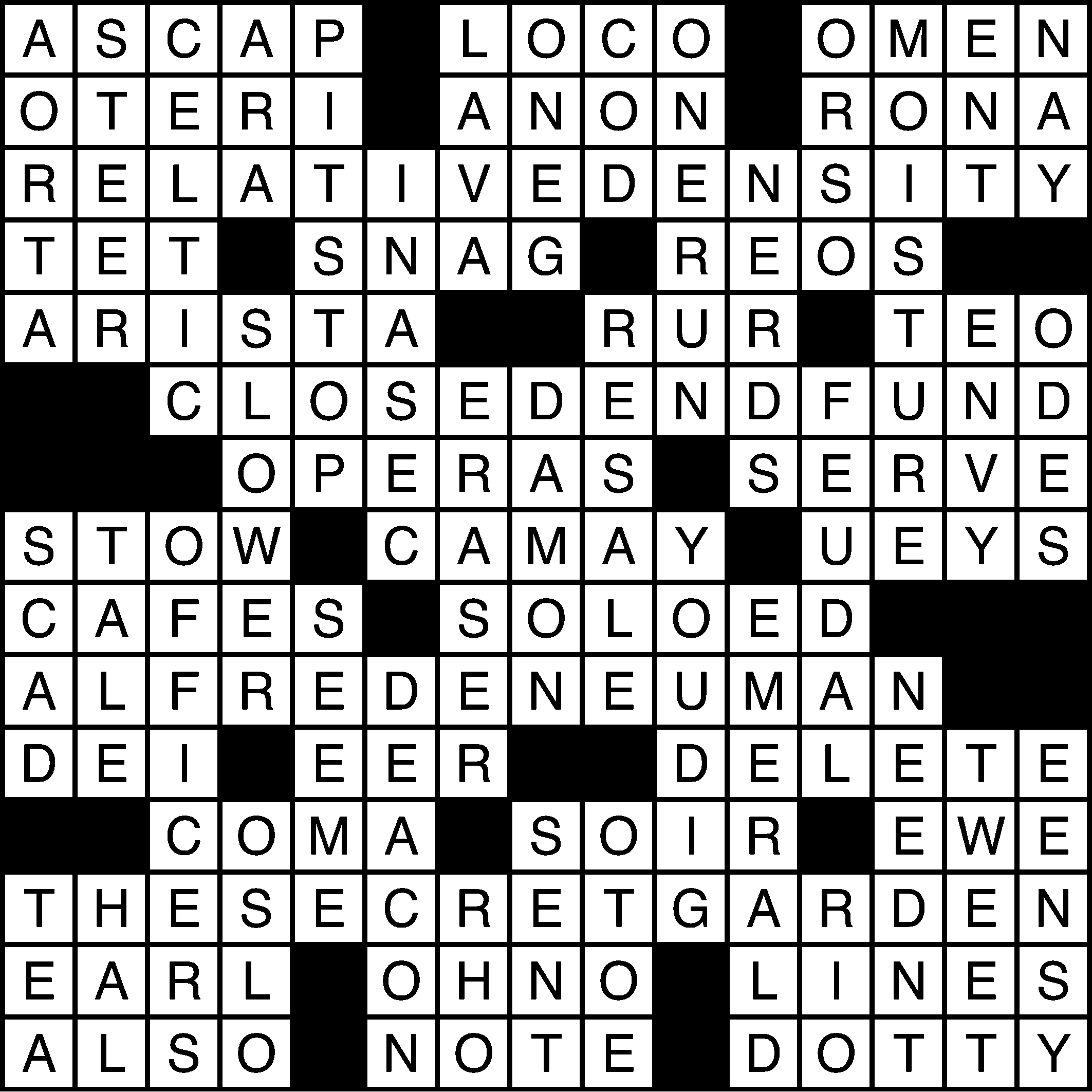 03/27/2014 Crossword: Answers