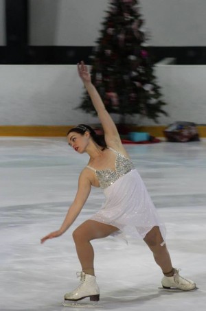 Baylor professor Courtney Lyons has been skating since she was young and continues on the weekends as a break from academia. Courtesy Photo