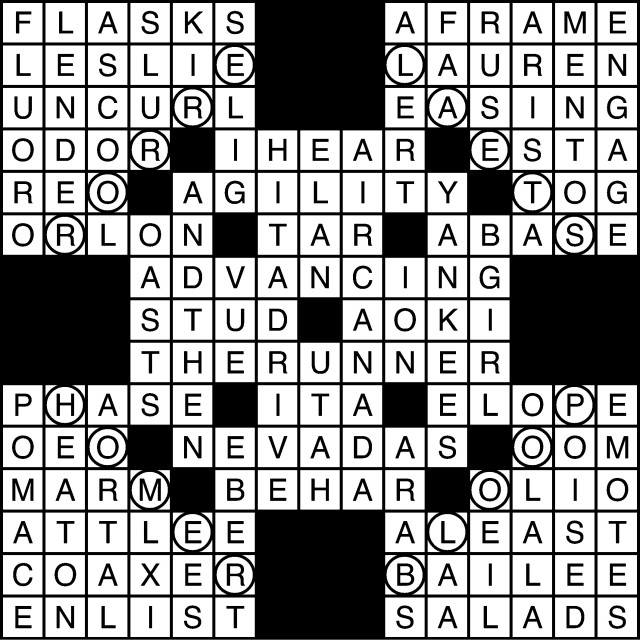 04/03/2014 Crossword: Answers