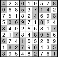 04/14/2014 Sudoku: Answers