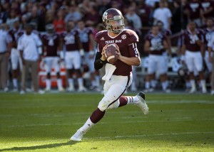 Former Texas A&M quarterback and current 2014 NFL Draft prospect Johnny Manziel is one of the key storylines in the upcoming NFL Draft. 