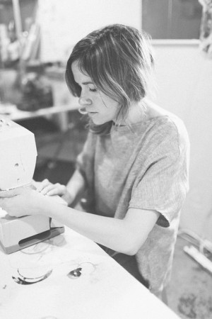 Baylor alum Kate dePara creates, designs and sews her own clothing line, Evens. DePara uses all-natural fabrics to create her designs.Courtesy Photo