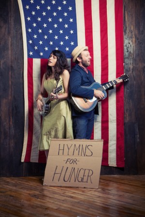 Cindy Morgan and Andrew Greer make up the musical duo, Hymns for Hunger. The pair raises money for hunger relief.Courtesy Photo