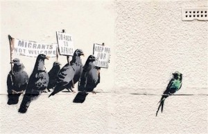 London authorities erroneously destroyed a mural created by Banksy, famous graffiti artist. Banksy’s work has earned as much as $1.8 million at auctions.Associated Press