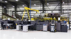 In this October 2014 photo provided by Virgin Galactic, a new SpaceShipe2, designated Serial No. 2, takes shape at the company’s assembly facility in Mojave, Calif.Associated Press