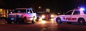 McLennan County Sheriff's Department, Waco Police Department and Baylor Police Department responded to a home invasion at approximately 10:30 p.m. Tuesday night. Kevin Freeman | Lariat Photographer