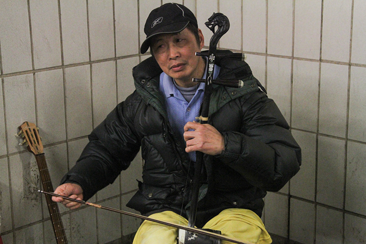 The street muscians of the subway were really great and left me with a lasting impression of Chinatown.