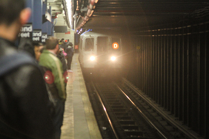 Although this is a total cliche picture, I had to take it to show that I took a subway.