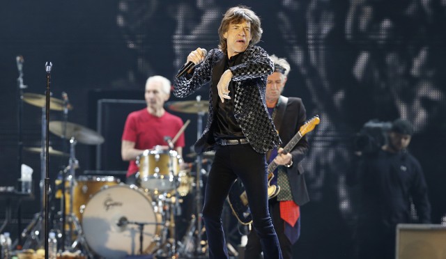 Mick Jagger and the Rolling Stones perform on Feb. 26, 2014, during a concert at Tokyo Dome in Tokyo. The band announced its 15-city stadium tour, “Zip Code,” on Tuesday. The tour starts May.   Associated Press