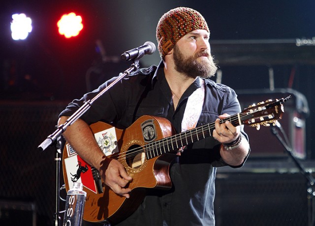 Zac Brown and the Zac Brown Band perform at Time Warner Cable Music Pavilion at Walnut Creek in Raleigh, North Carolina, Friday, May 11, 2012.  Associated Press