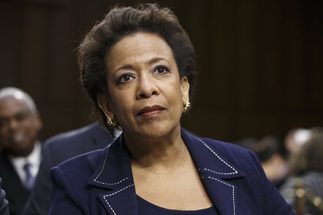 Attorney general Loretta Lynch appears on Capitol Hill on Jan. 28 in Washington. The U.S. Senate passed legislation on Wednesday to provide for trafficking victims. The bill is attributed for protracting Lynch’s nomination.  Associated Press