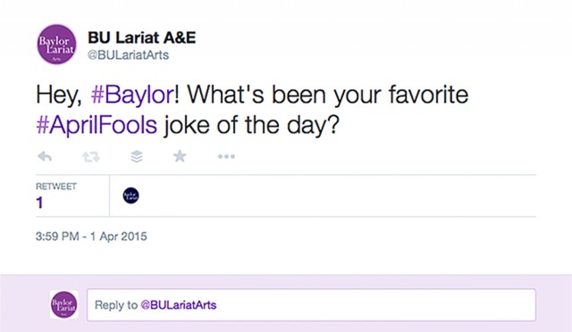 A Bear-y funny April Fools