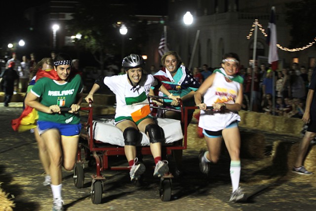ATO’s Bed Races and Chi-O’s Chili Cook-Off pair up, again