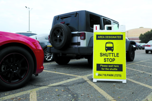 Ferrell Center opens for free student parking
