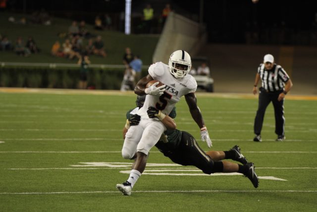 Baylor and UTSA knotted at seven at halftime