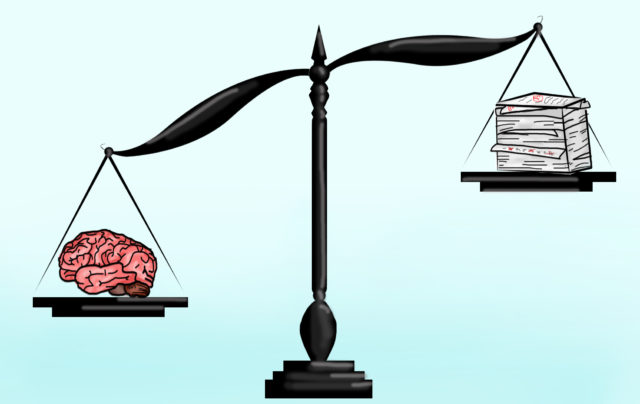 Knowledge outweighs grades