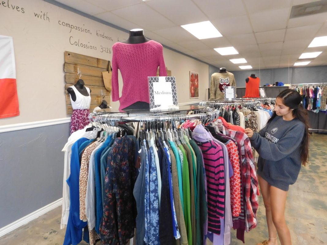 The Clothesline of Mission Waco thrift store sells clothes to support addiction recovery The