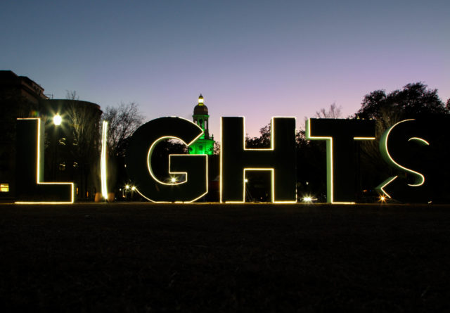 Baylor Lights signal new beginning