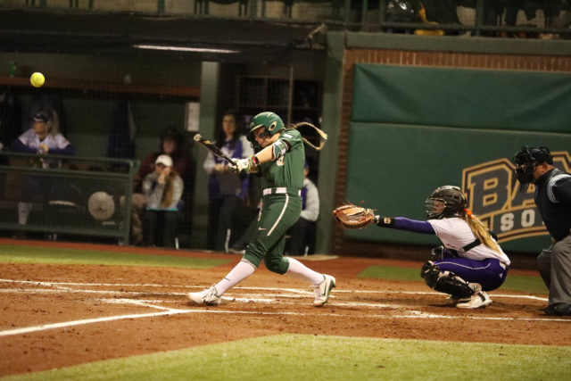 Freshmen shine in opener, McGlaun delivers late as softball sweeps Saturday doubleheader