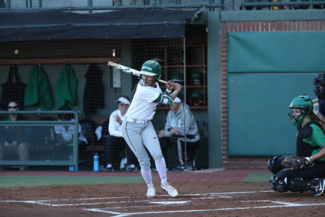 Softball shuts out Texas on Senior Day