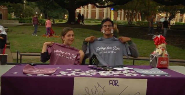 Cancer survivors, students kick off Relay for Life