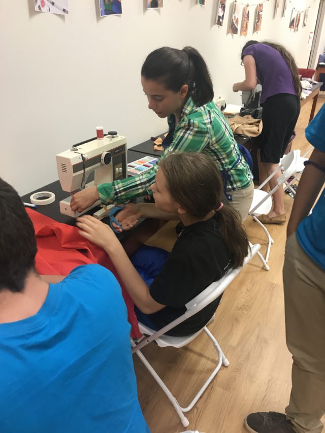 Design Den internship promotes hands-on, collaborative learning