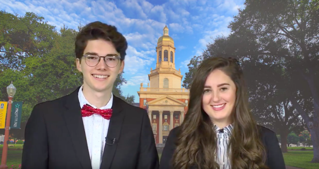 Lariat TV News Today: Student Senate bill, Matt Walsh speech, Green & Gold game