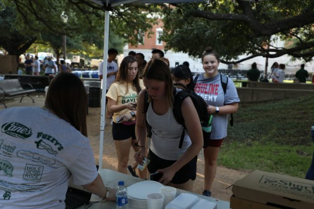 Multicultural groups mingle with students at Mosaic Mixer
