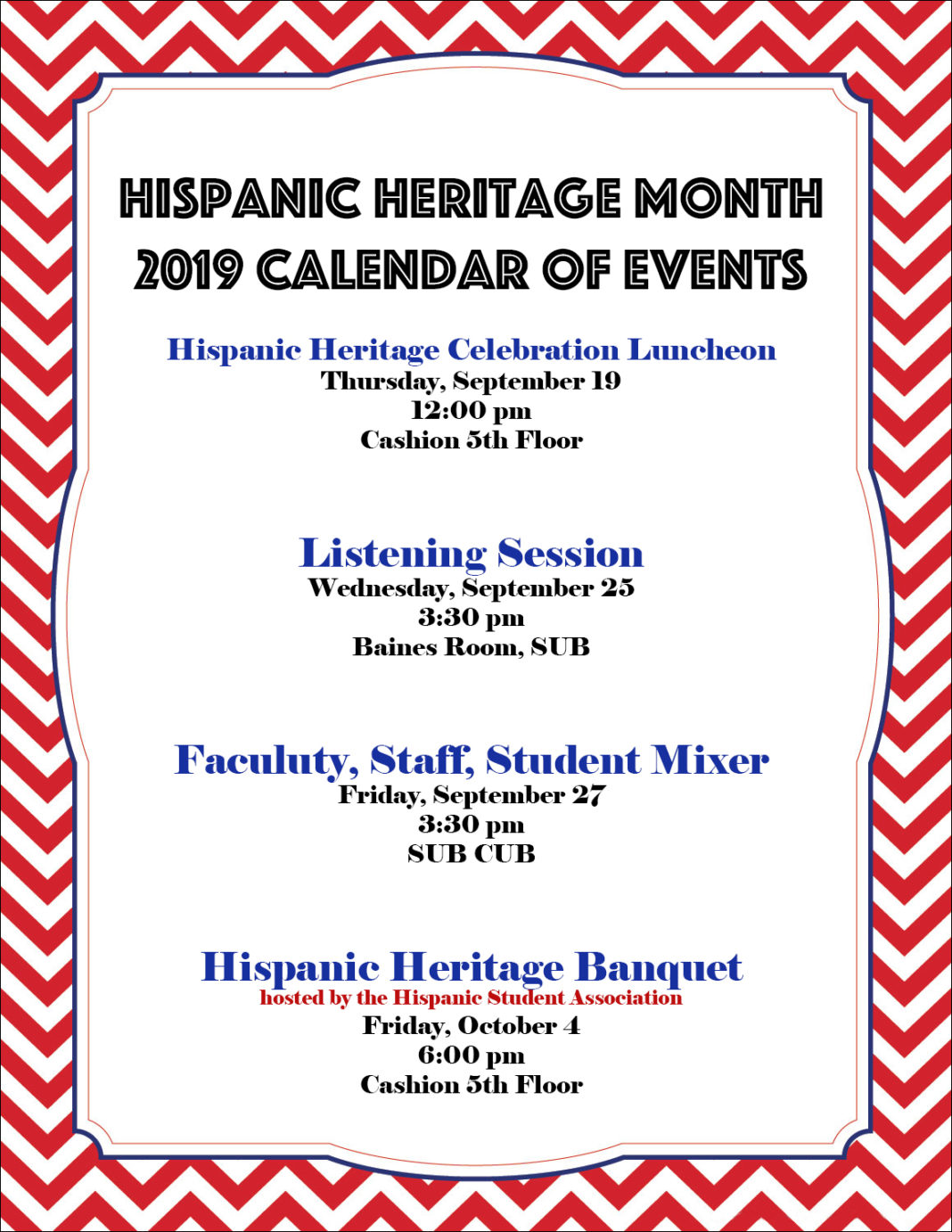 Baylor to hold events in celebration of Hispanic Heritage | The Baylor ...