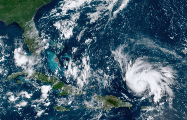 Category two storm Hurricane Dorian affects Bahamas, Florida