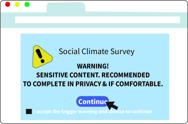 BU climate survey warrants trigger warning