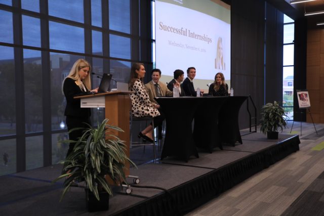 Download Students provide internship tips, advice on discussion panel | The Baylor Lariat