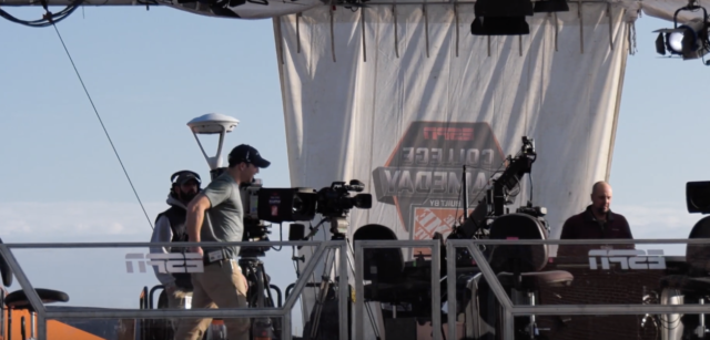 ESPN’s College GameDay begins setup at McLane Stadium
