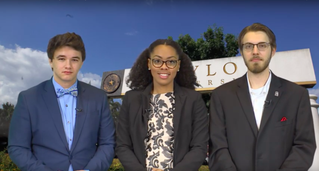 Lariat TV News Today, Waco suspension bridge, Lady Bear health update and trio of No. 1 sports teams