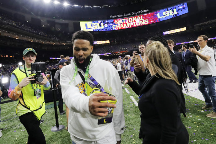 Odell Beckham Warrant Football