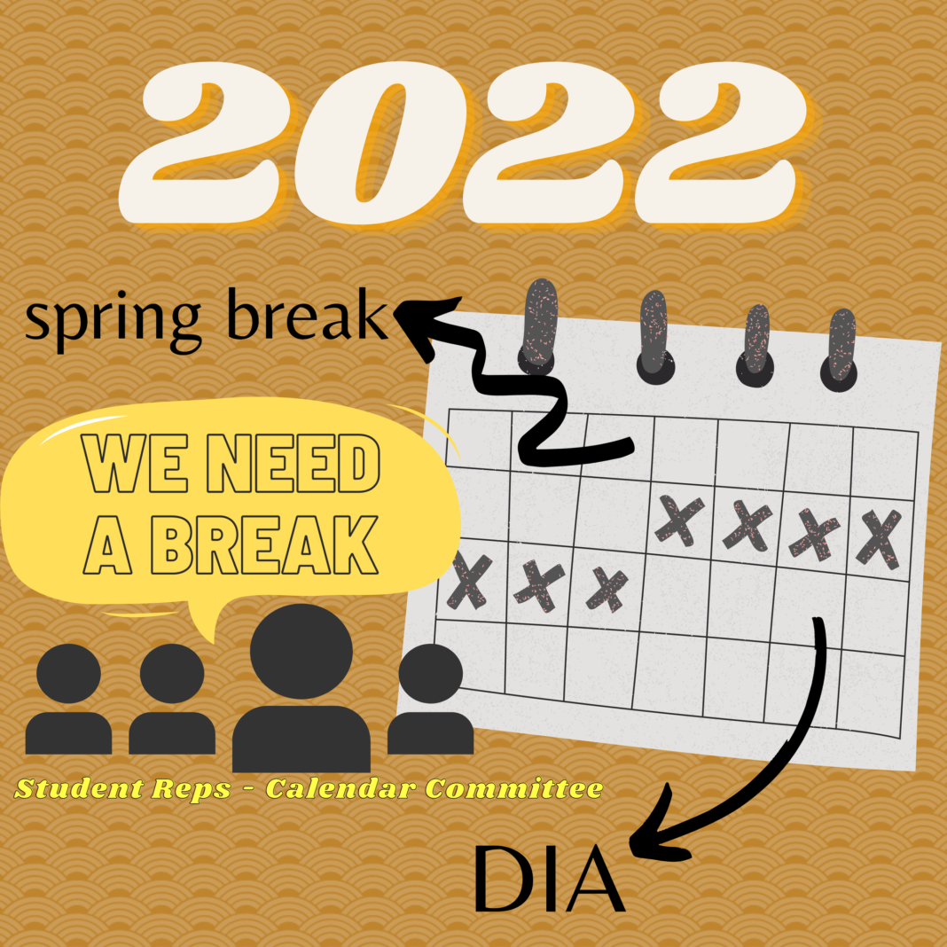 Calendar Committee details new updates to spring 2022, with weeklong