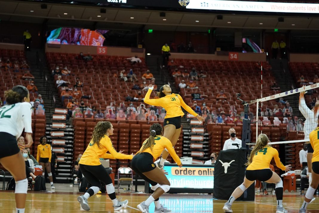 VB takes third loss to UT this season The Baylor Lariat