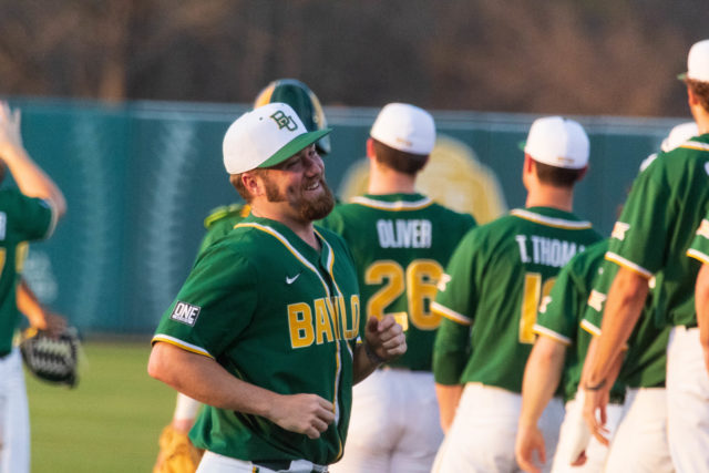 The 6-foo-1 righty from Buffalo graduated with a BBA in supply chain management and is currently in Baylor's sports management masters program. DJ Ramirez | Sports Editor