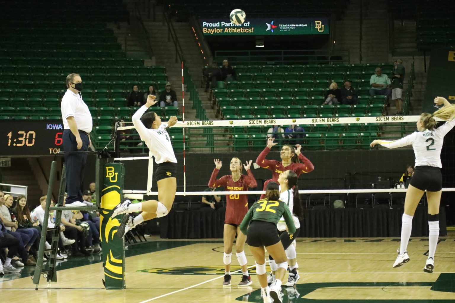 No. 5 Baylor volleyball heads into sixth consecutive NCAA tournament