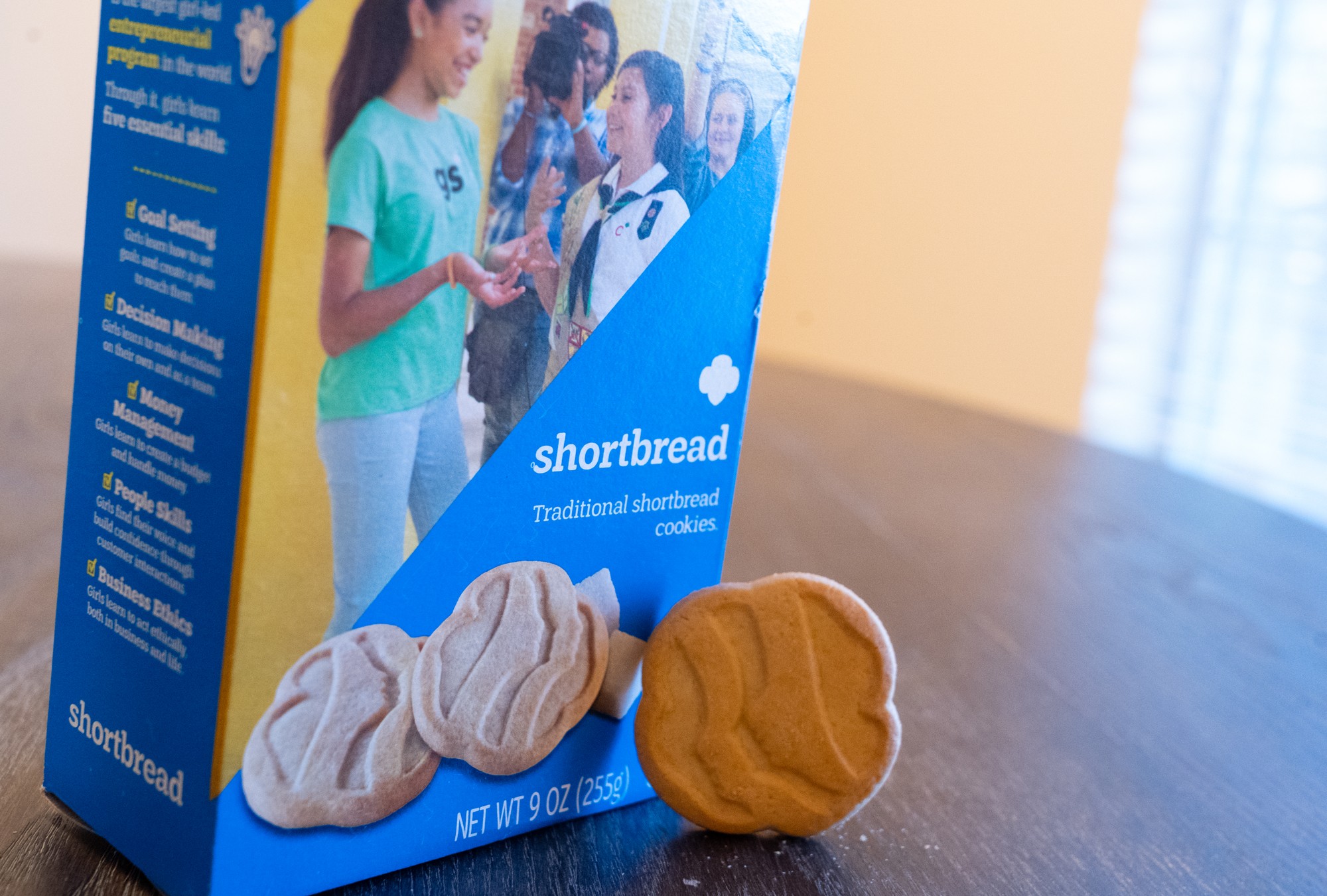 girl scout shortbread cookies
