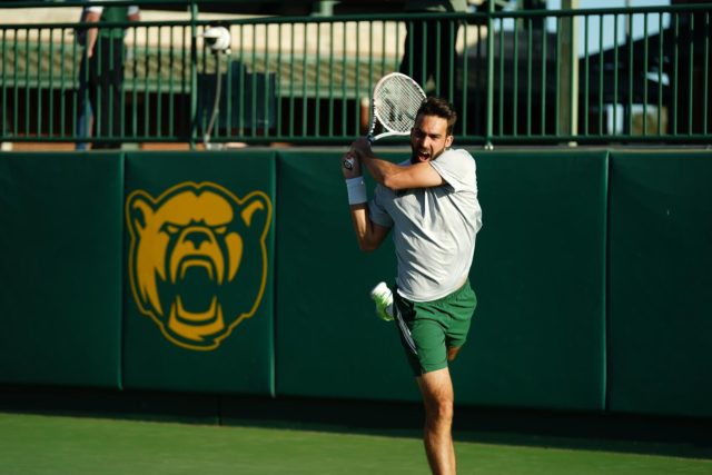 No. 4 Baylor men's tennis wrapped up their conference slate with a 4-3 win over No. 33 Texas Tech University on April 16 in Lubbock.