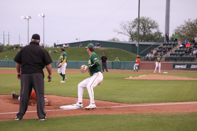 Baylor baseball’s bullpen holds off SHSU, 9-5