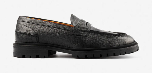 Chunky leather loafer by A Days March.
Photo courtesy of A Days March.