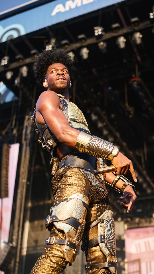 Amidst his plentiful costume changes, Lil Nas X ruled this stage on day two of ACL weekend one. Josh McSwain | Roundup