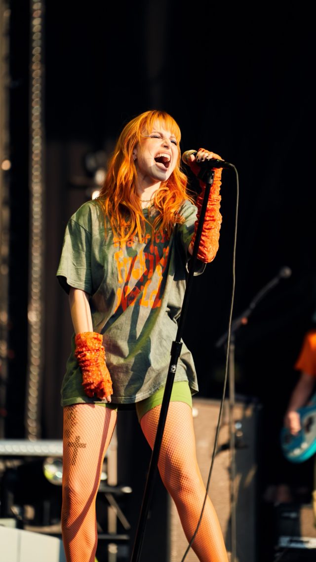 Lead singer of Paramore, Hayley Williams, performs at Austin City Limits. Photo by Josh McSwain | RoundUp Editor