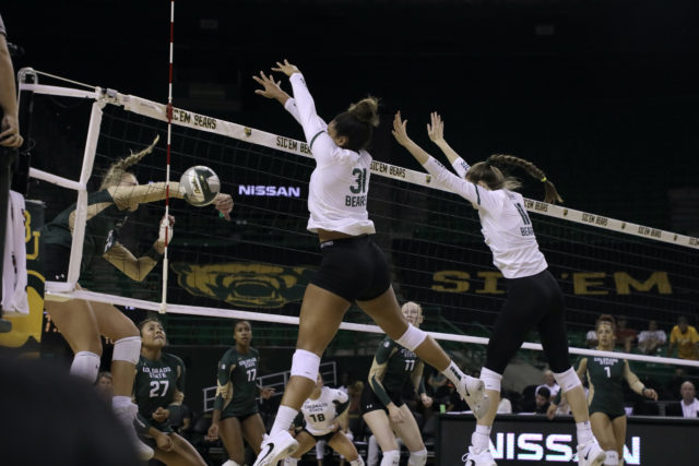 No. 11 Baylor volleyball hopes aces serve up win against Kansas
