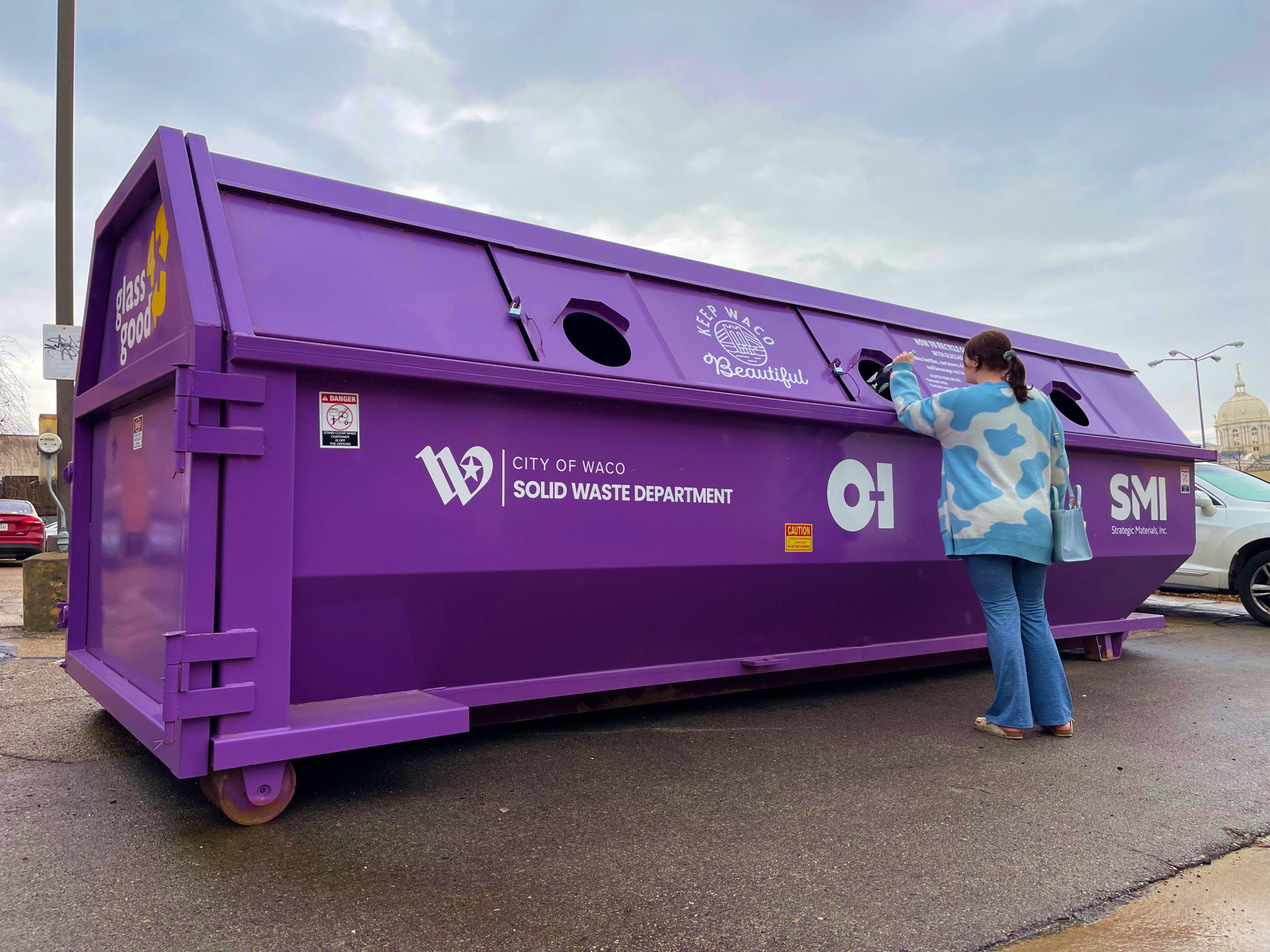 City rolls out new purple trash bags starting July 5