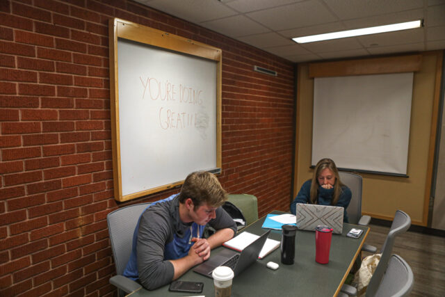 Campus librarians call on students to treat shared spaces like home