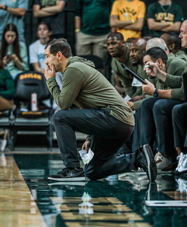 No. 20 Baylor men's basketball is 147-16 in nonconference home games in the Scott Drew era, including 117-8 since 2007-08. Kenneth Prabhakar | Photo Editor