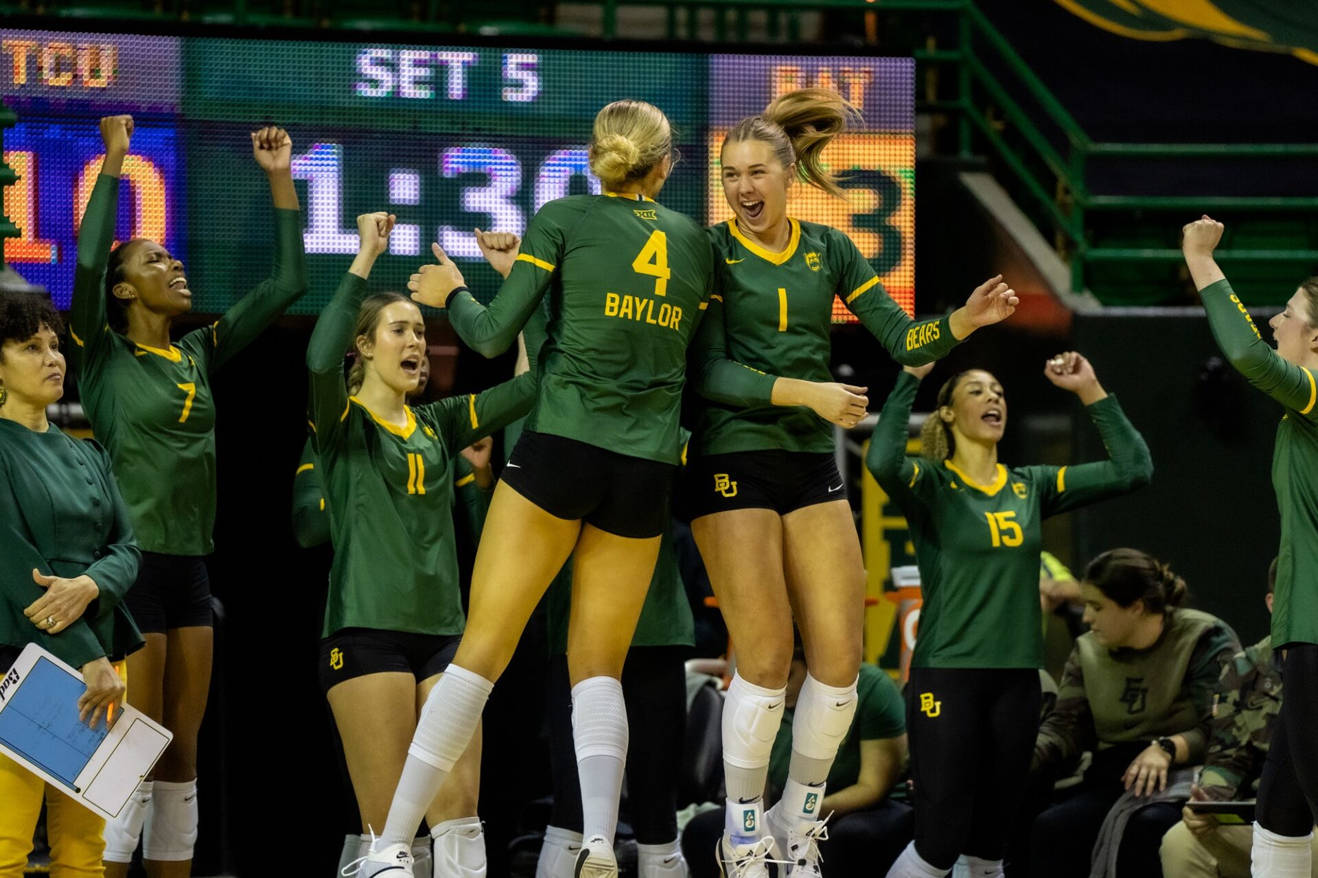 No. 23 Baylor volleyball prepares to face JMU in first round of NCAA ...